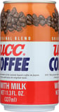Ucc: Ready To Drink Original Blend Coffee With Milk, 11.3 Fl Oz
