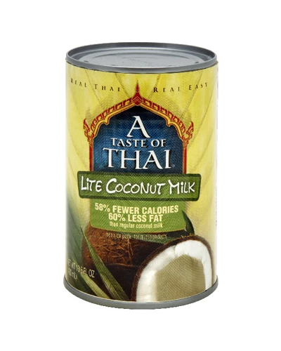 Taste Of Thai Coconut Milk - Lite - Case Of 12 - 13.5 Fl Oz.