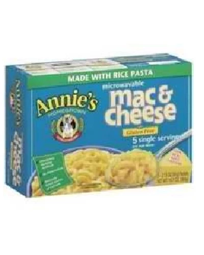 Annie's Homegrown Rice Pasta & Wisconsin Cheddar Mac & Cheese (6x10.7 Oz)