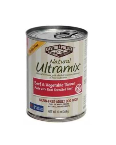 Castor & Pollux Ultramix Beef Vegetable Canine (12x13OZ )