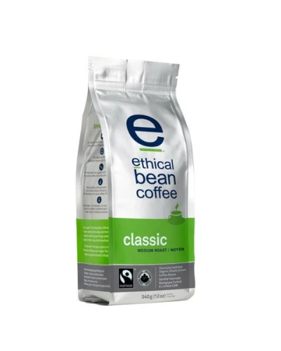 Ethical Bean: Coffee Medium Roast Classic, 12 Oz