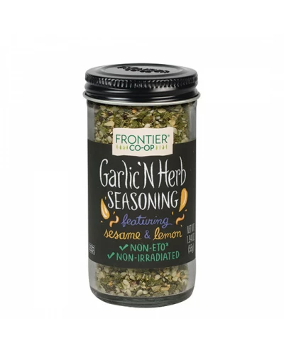 Frontier Herb Garlic N Herb Seasoning Blend - 1.68 Oz