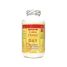 Health Plus Super Colon Cleanse Day Formula (180 Capsules)