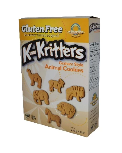 Kinnikinnick Foods Kritters Grm Ckies (6x8OZ )