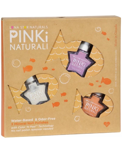 Luna Star Nail Polish Pinki Naturali Crystal Lake Swims 3 Pieces