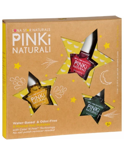Luna Star Nail Polish Pinki Naturali Starry Sky Dreams 3 Pieces
