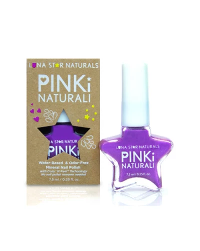 Luna Star Pinki Naturali Nail Polish Hartford (Baby Violet) .25 Fl Oz