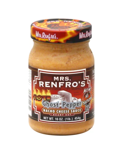 Mrs. Renfro's Ghost Pepper Nacho Cheese Scary Hot (6x16 OZ)