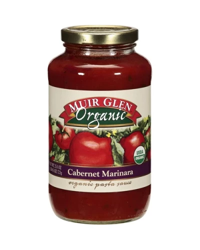 Muir Glen: Organic Pasta Sauce Cabernet Marinara, 25.5 Oz