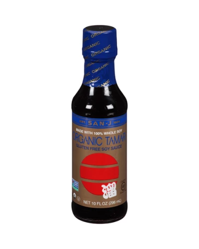 San-J Tamari Whole Soybean Wheat Free (6x20 Oz)