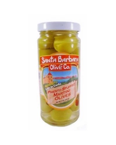 Santa Barbara Olives - Martini Style - Case Of 6 - 5 Oz.