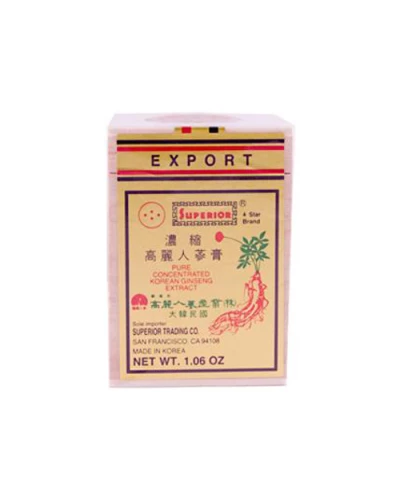 Superior 4-Star Brand Pure Concentrated Korean Ginseng Extract (1.06 Oz)