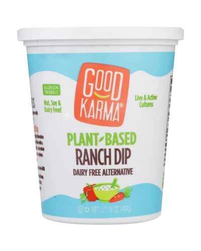 Good Karma Plant-based Ranch Dip, 16 Oz