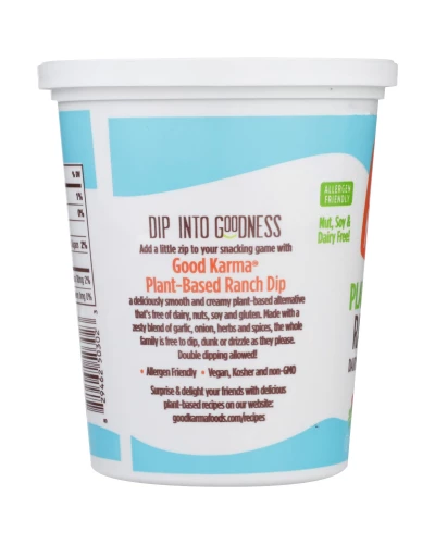 Good Karma Plant-based Ranch Dip, 16 Oz - Image 3