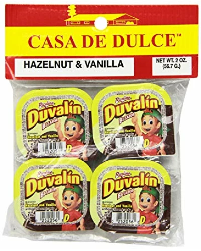 Casa De Dulce Duvalin Hazelnut Vanilla, 2 Oz