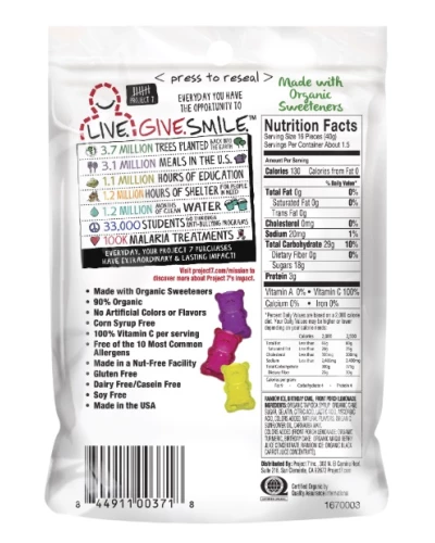 Project 7 Party Mix Gummies, 2 Oz - Image 2