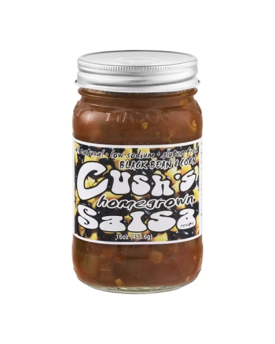 Cushs Black Bean And Corn Salsa, 16 Oz