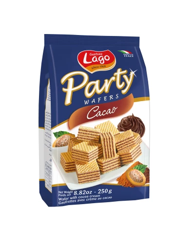 Gastone Lago Cacao Wafers Party Bag, 8.82 Oz