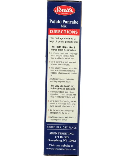 Streits Potato Pancake Mix, 6 Oz - Image 3