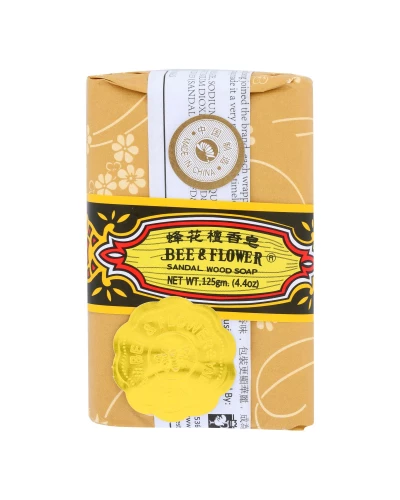 Bee & Flower Soaps - Sandalwood - Case Of 4 - 4.4 Oz.
