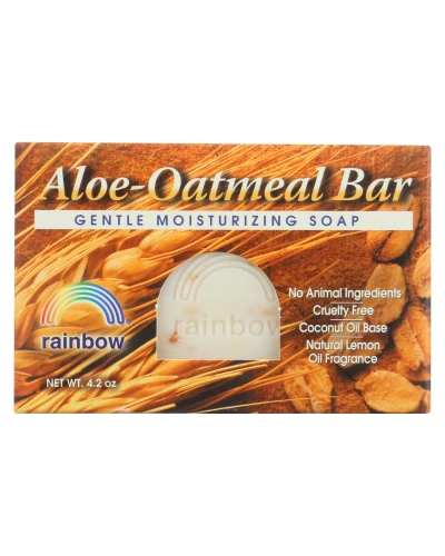 Rainbow Research Bar Soap Aloe Oatmeal - 4 Oz