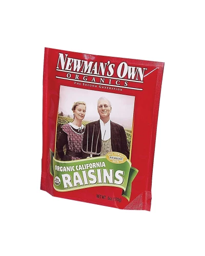 Newman's Own Organics California - Raisins - Case Of 12 - 6 Oz.