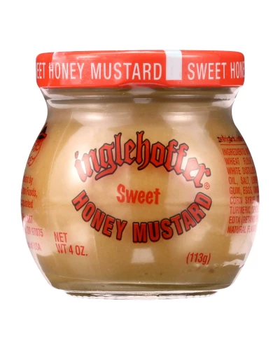 Inglehoffer - Mustard - Honey - 4 Oz - Case Of 12