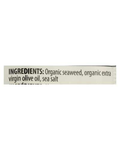 Seasnax Organic Seasnax Original Roasted Seaweed Snack - Case Of 24 - 0.18 Oz. - Image 3