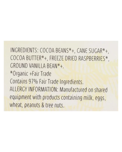 Theo Chocolate Organic Chocolate Bar - Classic - Dark Chocolate - 70 Percent Cacao - Raspberry - 3 Oz Bars - Case Of 12 - Image 2