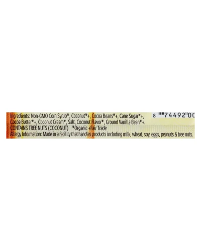 Theo Chocolate Coconut Bites - Dark Chocolate Classic Coconut - Case Of 12 - 1.3 Oz. - Image 3