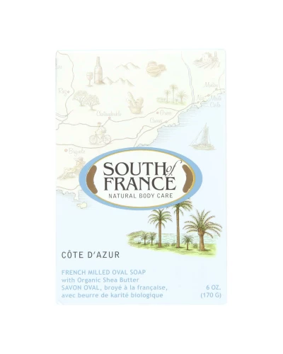 South Of France Bar Soap - Cote Dazur - 6 Oz - 1 Each