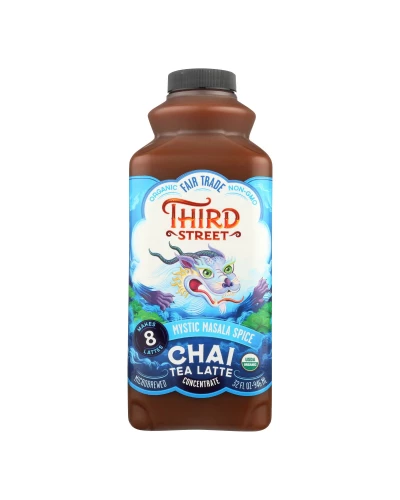 Third St Chai - Mystic Masala Spice - Case Of 6 - 32 Fl Oz.