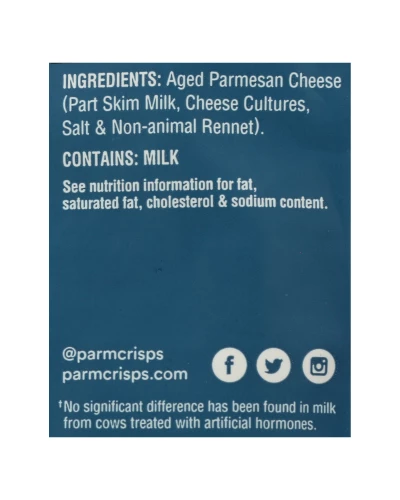Kitchen Table Bakers Parm Crisps - Original Parmesan - Case Of 12 - 1.75 Oz. - Image 2