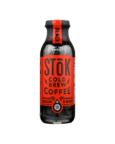 Stok Cold-brew Iced Coffee Cold Brew Coffee - Case Of 12 - 13.7 Fz