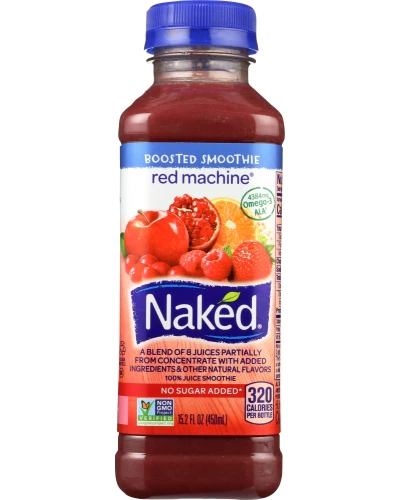 Naked Juice: Boosted Smoothie Red Machine, 15.20 Oz