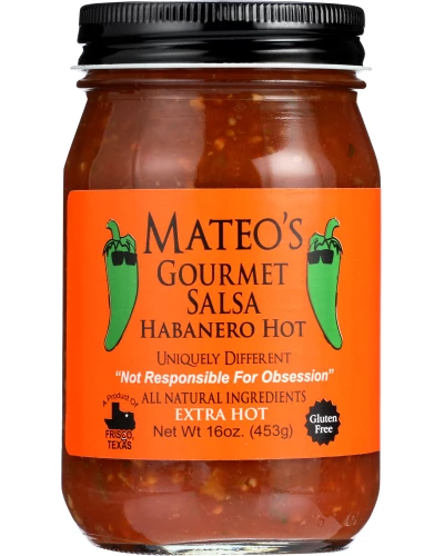 Mateo's: Gourmet Habanero Salsa, 16 Oz