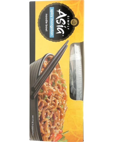Simply Asia: Spicy Mongolian Noodle Bowl, 8.5 Oz - Image 3