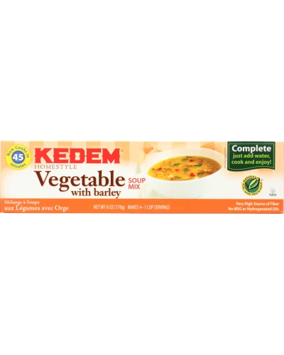 Kedem: Soup Mix Vegetable Cello, 6 Oz
