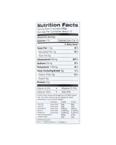 Teras Whey Protein Powder - Whey - Organic - Plain Unsweetened - 12 Oz - Image 3