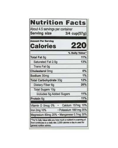 Living Intentions Activated Superfood Cereal  - Case Of 6 - 9 Oz - Image 3