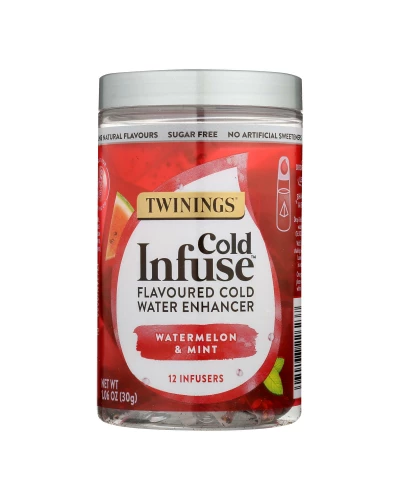 Twinings Tea - Tea Cold Infuse Watermelon Straw - Case Of 6 - 12 Count