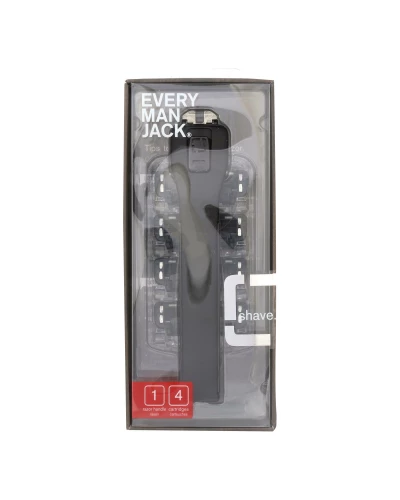 Every Man Jack - Razor Black 2 Cartridges - Each Of 1-1 Ct