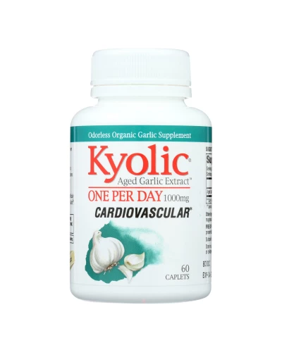 Kyolic - Aged Garlic Extract One Per Day Cardiovascular - 1000 Mg - 60 Caplets