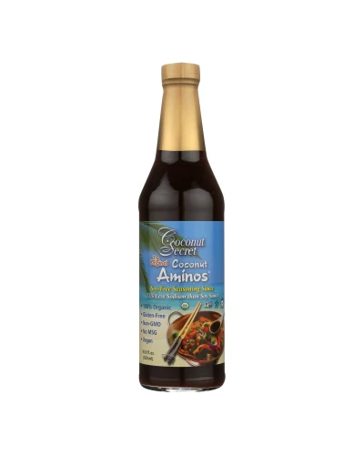 Coconut Secret - Seasoning Sauce - Coconut - Case Of 6 - 16.9 Fl Oz.