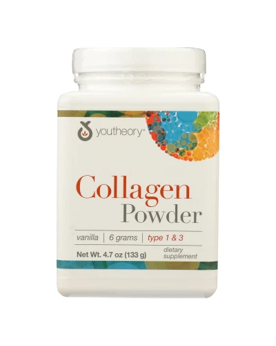 Youtheory Collagen - Powder - Vanilla - 4.7 Oz