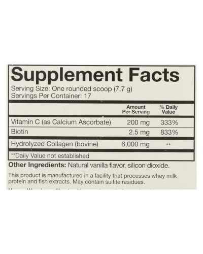 Youtheory Collagen - Powder - Vanilla - 4.7 Oz - Image 2