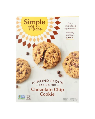 Simple Mills Almond Flour Chocolate Chip Cookie Mix - Case Of 6 - 8.4 Oz.