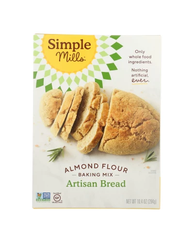 Simple Mills Almond Flour Artisan Bread Mix - Case Of 6 - 9.5 Oz.