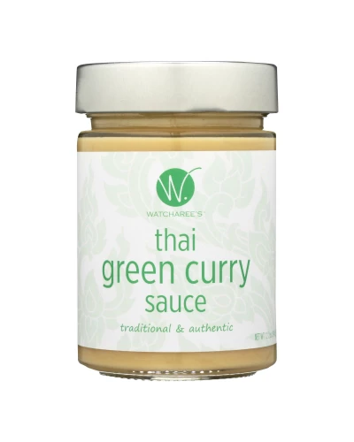 Watcharee's Thai Green Curry Sauce  - Case Of 6 - 12.2 Oz
