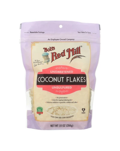 Bob's Red Mill - Coconut Flakes - Case Of 4-10 Oz